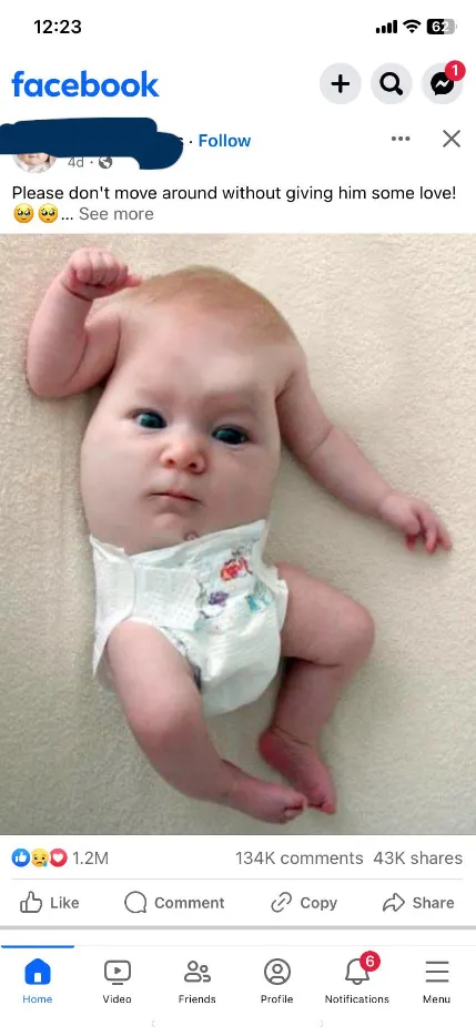 AI Generated Baby Image